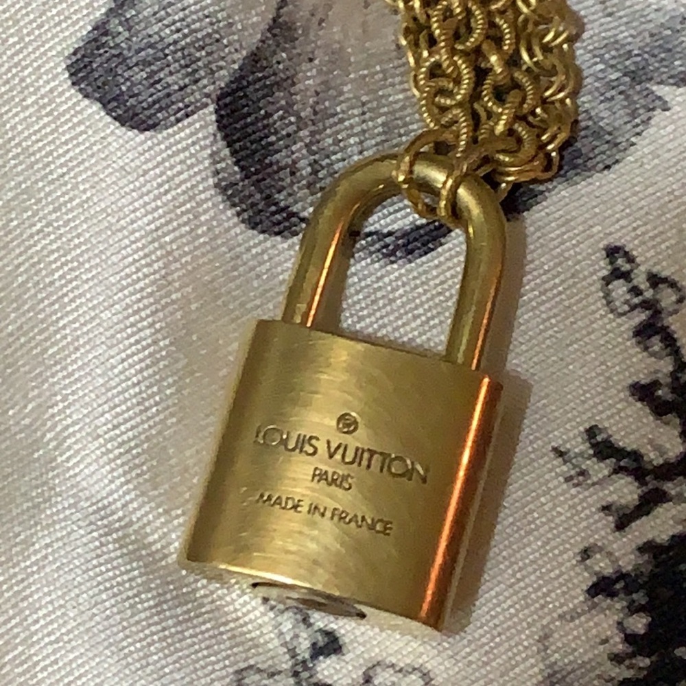 Louis Vuitton Lock/Key #303 Necklace